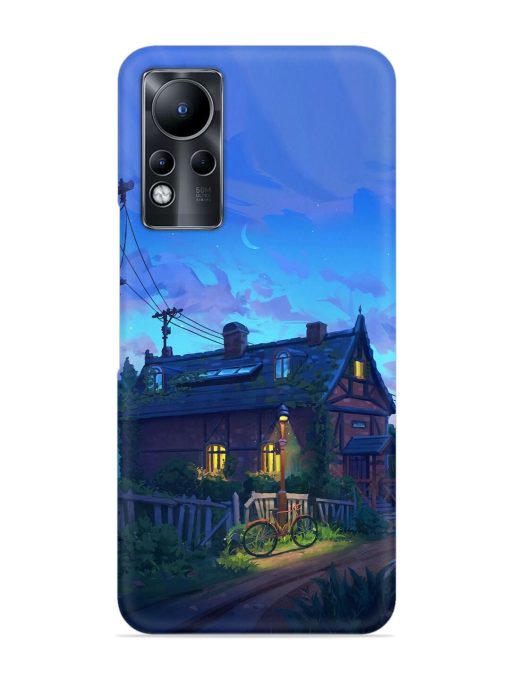 Beautiful Village House Snap Case for Infinix Note 11 Zapvi