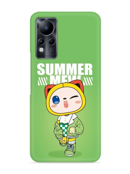 Summer Mew Snap Case for Infinix Note 11 Zapvi