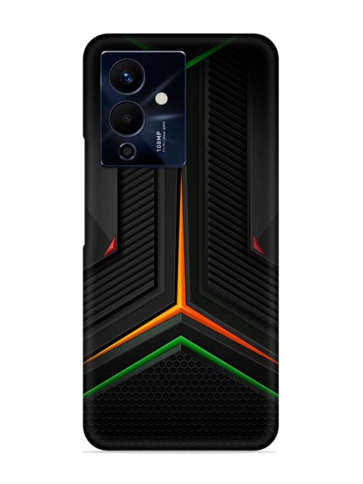 Orange Triangle Light Snap Case for Infinix Note 12 Pro (5G) Zapvi