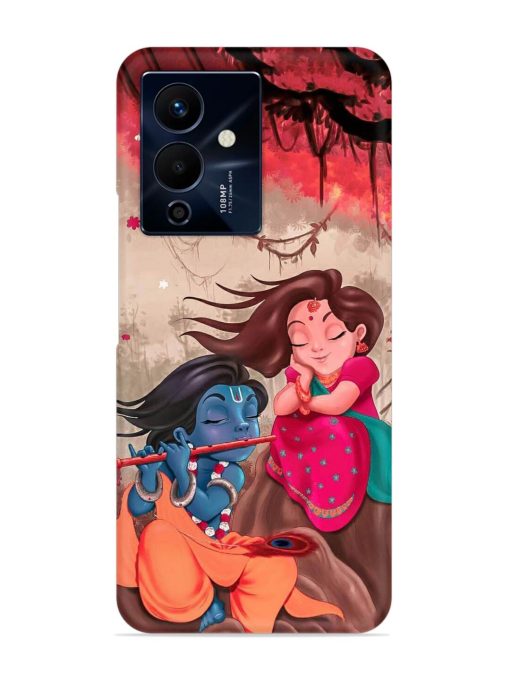 Radhe Krishna Water Art Snap Case for Infinix Note 12 Pro (5G) Zapvi