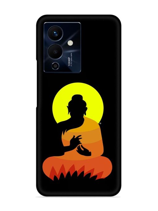 Buddha Art Black Snap Case for Infinix Note 12 Pro (5G)