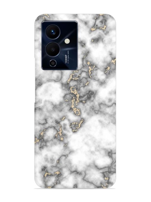 Gray And Gold Marble Snap Case for Infinix Note 12 Pro (5G) Zapvi