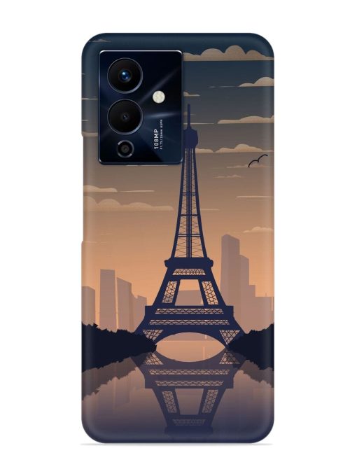 France Paris Eiffel Tower Gradient Snap Case for Infinix Note 12 Pro (5G) Zapvi