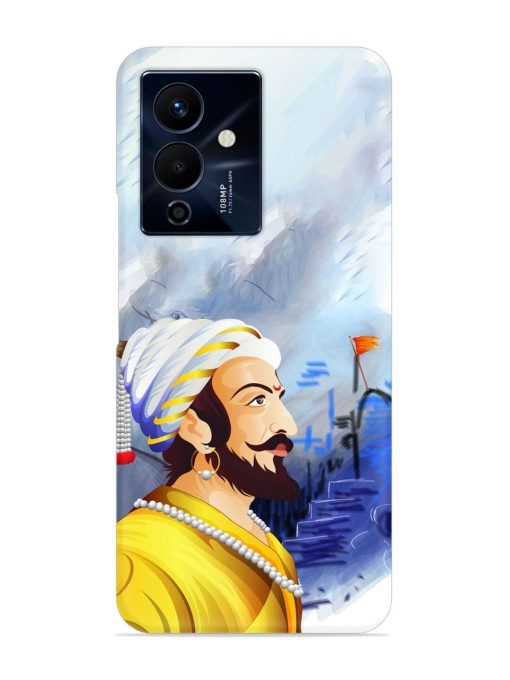 Shivaji Maharaj Color Paint Art Snap Case for Infinix Note 12 Pro (5G)