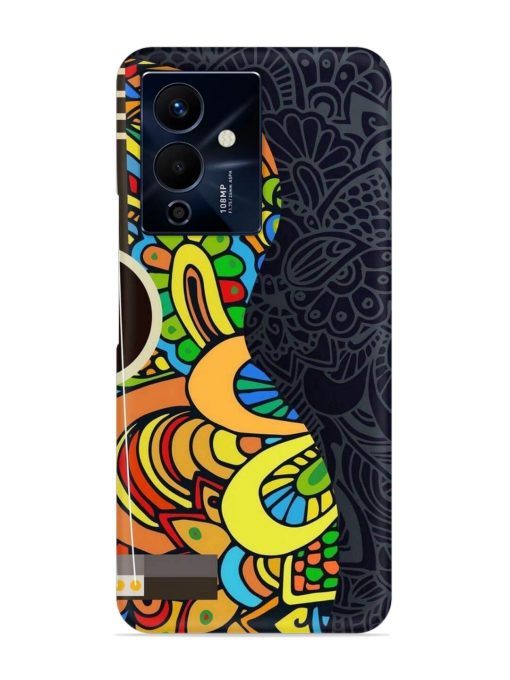 Guitar Vector Art Snap Case for Infinix Note 12 Pro (5G) Zapvi