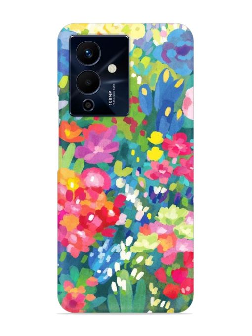 Watercolor Flower Art Snap Case for Infinix Note 12 Pro (5G)