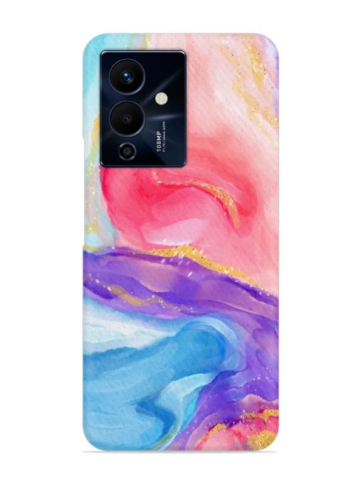 Watercolor Gradient Snap Case for Infinix Note 12 Pro (5G) Zapvi