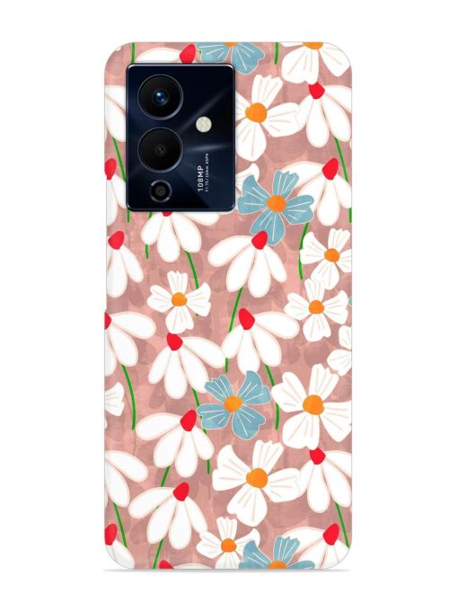 Abstract Petal Flowers Snap Case for Infinix Note 12 Pro (5G) Zapvi