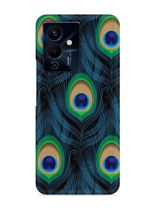 Seamless Pattern Peacock Snap Case for Infinix Note 12 Pro (5G) Zapvi