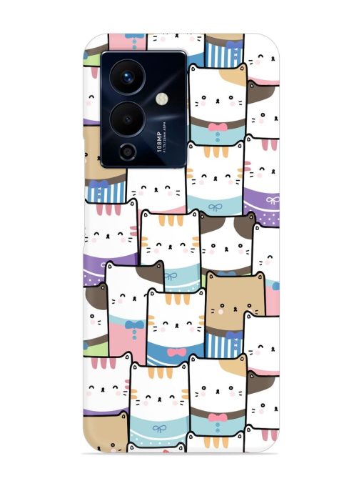 Cute Adorable Cat Snap Case for Infinix Note 12 Pro (5G) Zapvi