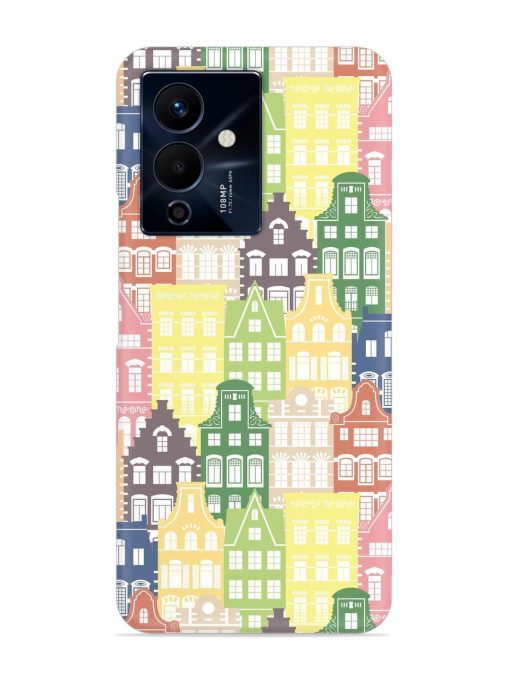 Seamless Shapes Pattern Snap Case for Infinix Note 12 Pro (5G) Zapvi