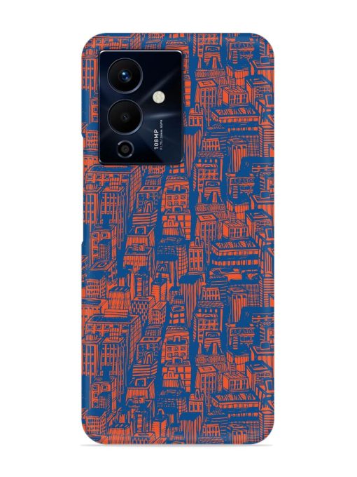 Hand Drawn Seamless Snap Case for Infinix Note 12 Pro (5G)