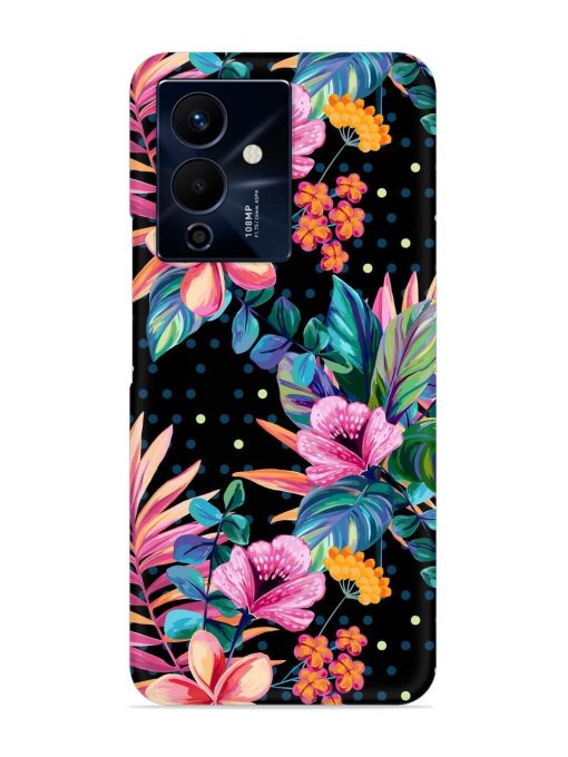 Seamless Floral Pattern Snap Case for Infinix Note 12 Pro (5G) Zapvi