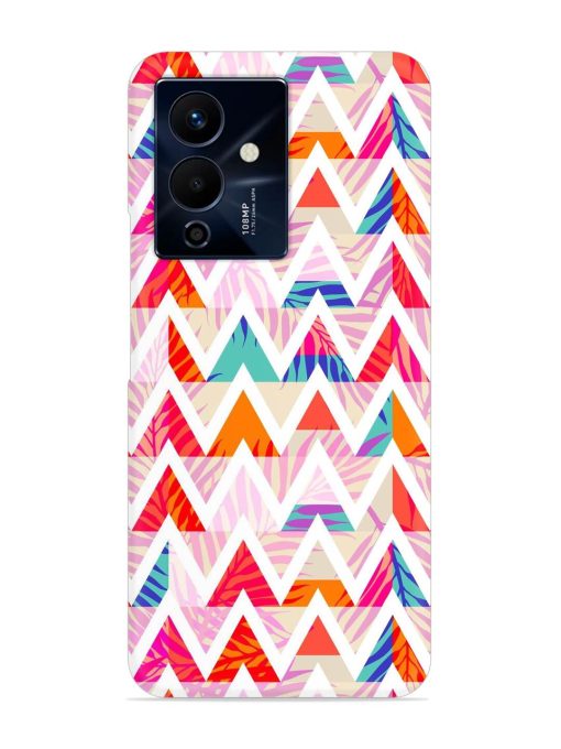 Abstract Triangle Background Snap Case for Infinix Note 12 Pro (5G) Zapvi