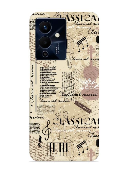 Classical Music Lpattern Snap Case for Infinix Note 12 Pro (5G) Zapvi