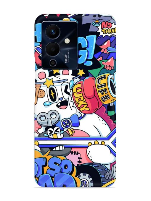 Universal Doodle Snap Case for Infinix Note 12 Pro (5G)