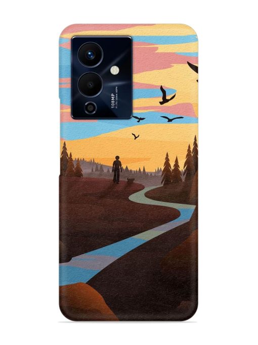 Natural Landscape Art Snap Case for Infinix Note 12 Pro (5G)