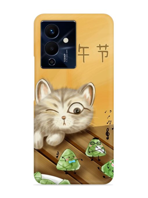 Cat Scorpion Dancing Snap Case for Infinix Note 12 Pro (5G)