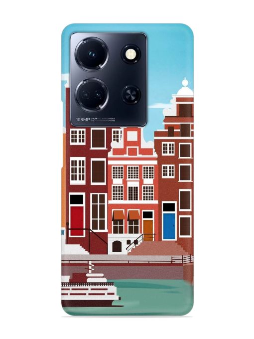 Scenery Architecture Amsterdam Landscape Snap Case for Infinix Note 30 (5G) Zapvi