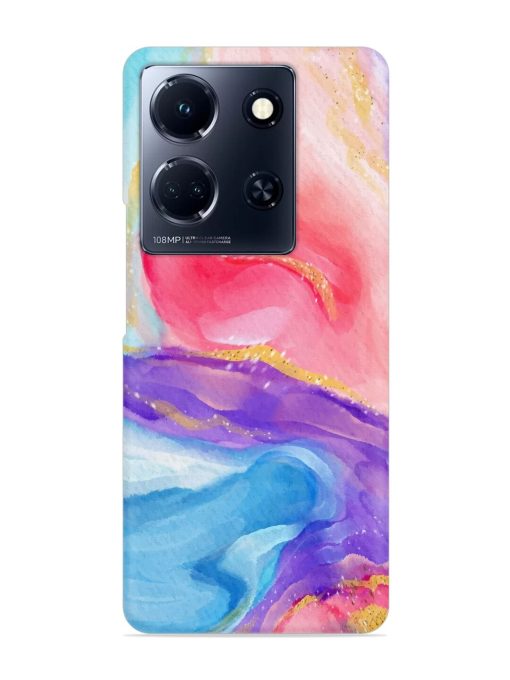 Watercolor Gradient Snap Case for Infinix Note 30 (5G) Zapvi