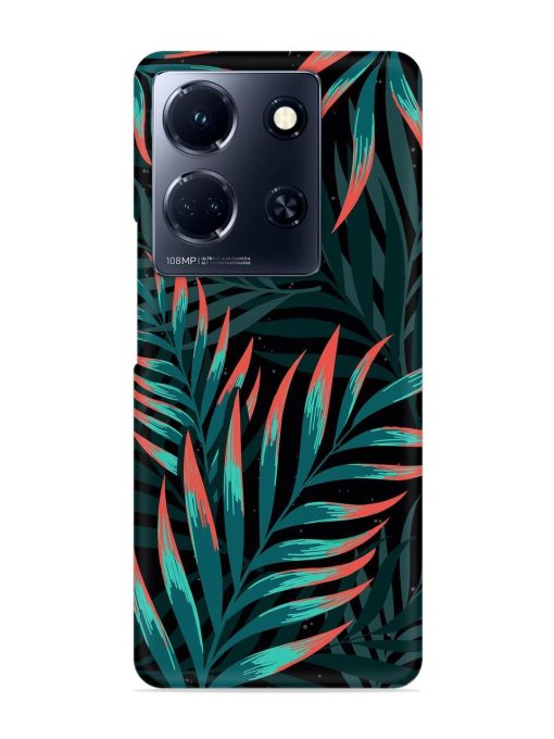 Green Leaf Art Snap Case for Infinix Note 30 (5G) Zapvi