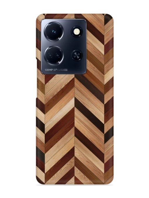 Seamless Wood Parquet Snap Case for Infinix Note 30 (5G) Zapvi