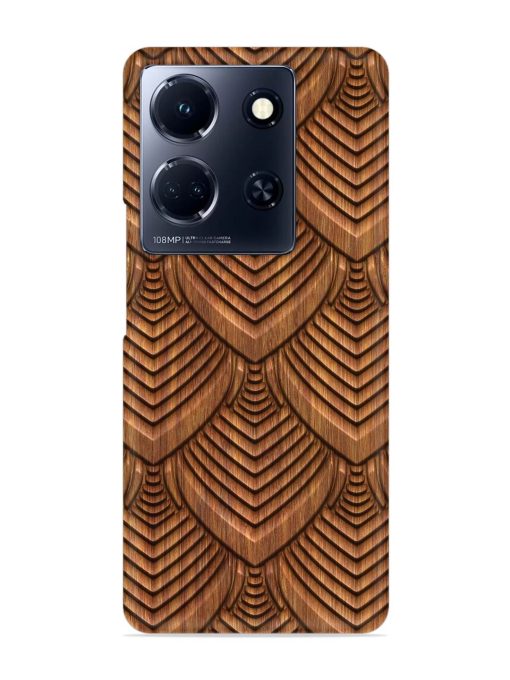 Carved Pattern On Snap Case for Infinix Note 30 (5G) Zapvi