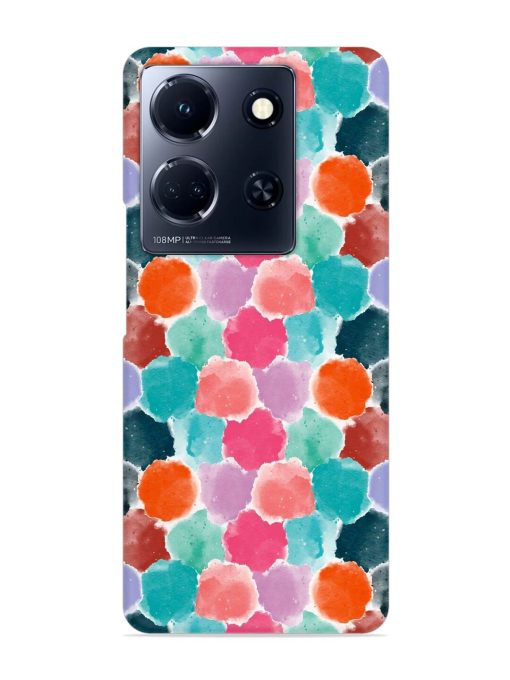 Colorful Seamless Pattern Snap Case for Infinix Note 30 (5G) Zapvi