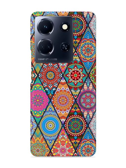 Seamless Tile Pattern Snap Case for Infinix Note 30 (5G) Zapvi