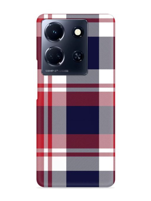 Classic Plaid Tartan Snap Case for Infinix Note 30 (5G) Zapvi