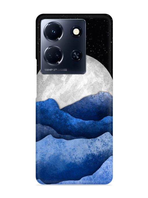 Full Moon Mountain Vector Snap Case for Infinix Note 30 (5G) Zapvi