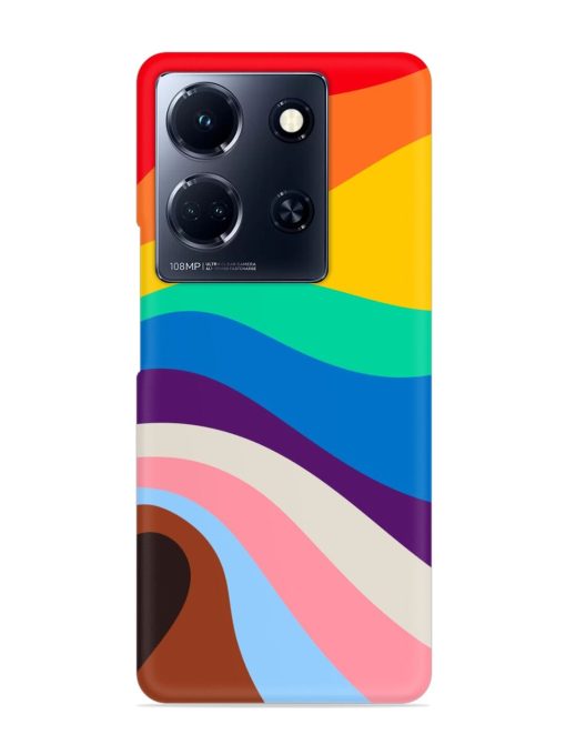 Minimal Pride Art Snap Case for Infinix Note 30 (5G) Zapvi