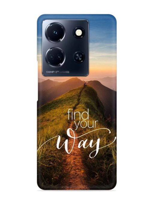 Find Your Way Snap Case for Infinix Note 30 (5G) Zapvi