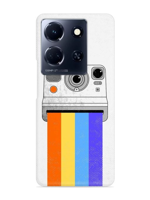 Retro Camera Art Snap Case for Infinix Note 30 (5G) Zapvi