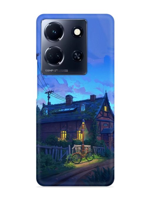 Beautiful Village House Snap Case for Infinix Note 30 (5G) Zapvi