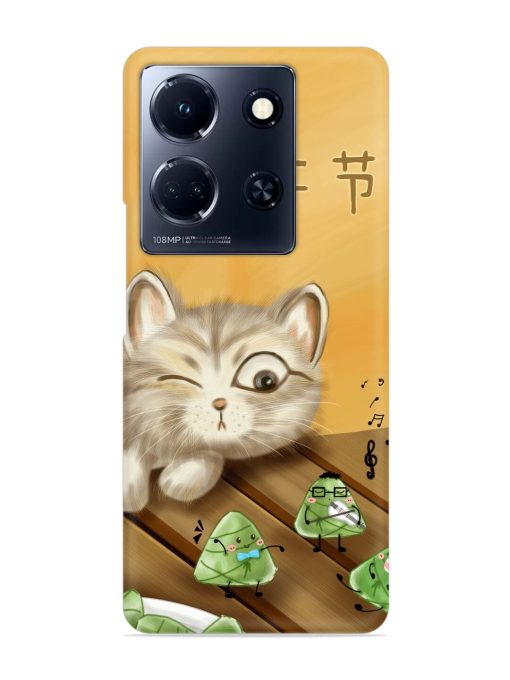 Cat Scorpion Dancing Snap Case for Infinix Note 30 (5G)