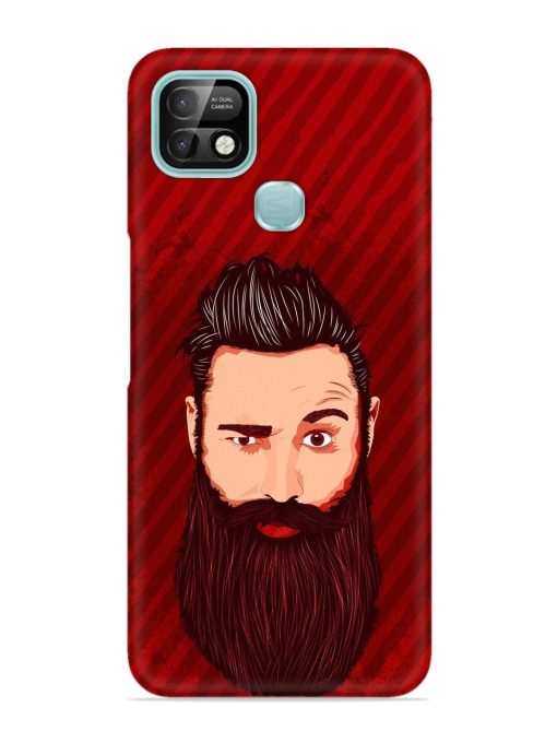 Beardo Man Snap Case for Infinix Smart 5 Pro Zapvi