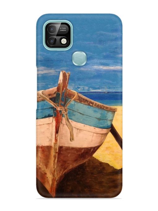 Canvas Painting Snap Case for Infinix Smart 5 Pro Zapvi