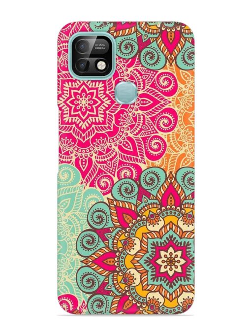 Mandala Seamless Snap Case for Infinix Smart 5 Pro Zapvi