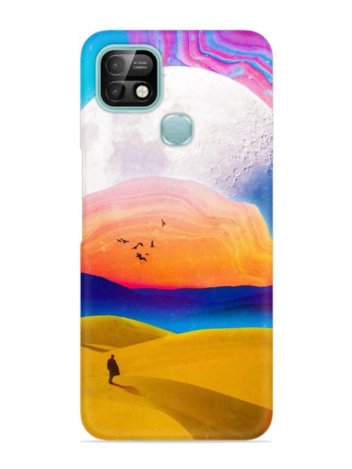 Sandy Desert Snap Case for Infinix Smart 5 Pro Zapvi