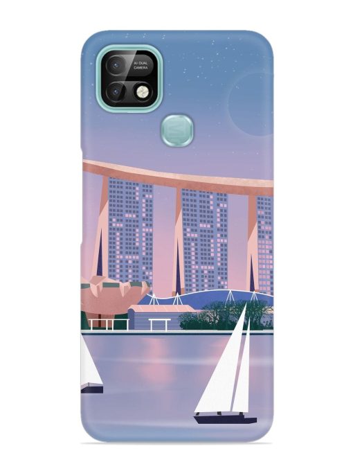 Singapore Scenery Architecture Snap Case for Infinix Smart 5 Pro Zapvi