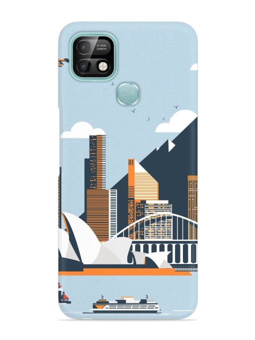 Sydney Opera Landscape Snap Case for Infinix Smart 5 Pro Zapvi