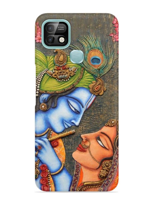 Lord Radha Krishna Flute Art Snap Case for Infinix Smart 5 Pro Zapvi