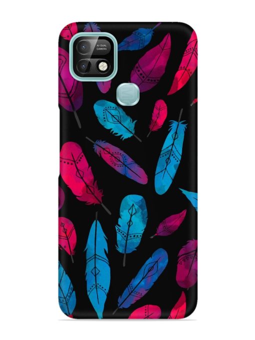 Feather Art Snap Case for Infinix Smart 5 Pro Zapvi