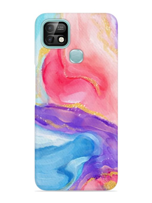 Watercolor Gradient Snap Case for Infinix Smart 5 Pro Zapvi