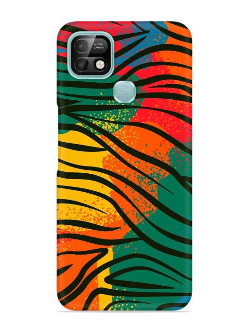 Bright Colorful Snap Case for Infinix Smart 5 Pro Zapvi