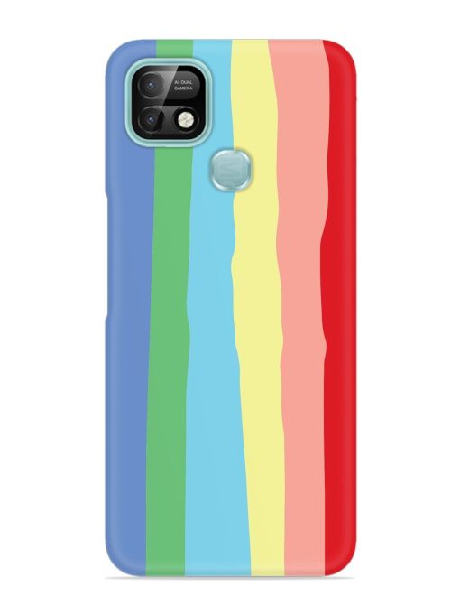 Rainbow Premium Shade Snap Case for Infinix Smart 5 Pro Zapvi