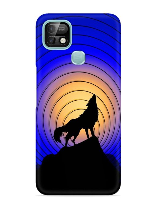 Fox Roaring Design Snap Case for Infinix Smart 5 Pro Zapvi