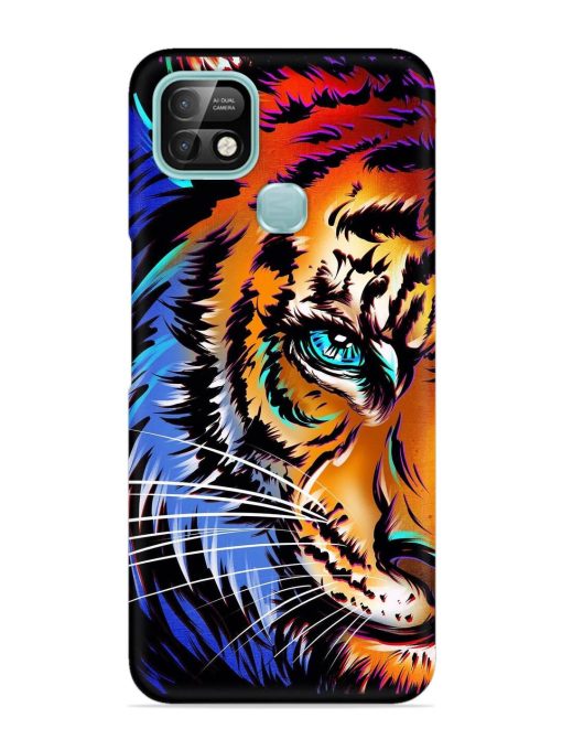 Colorful Lion Art Snap Case for Infinix Smart 5 Pro Zapvi