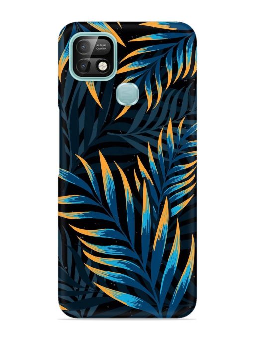 Abstract Leaf Art Snap Case for Infinix Smart 5 Pro